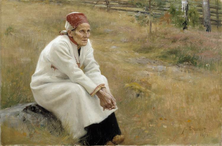 Larin Paraske, 1893 - Albert Edelfelt