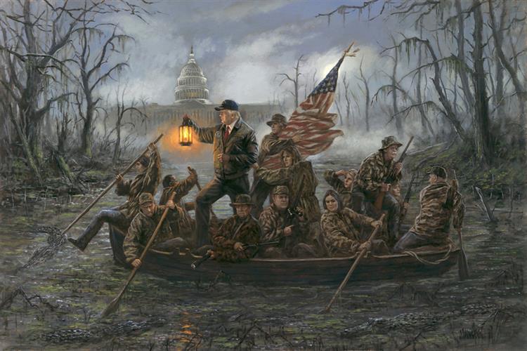 Crossing the Swamp Frames - Jon Mcnaughton