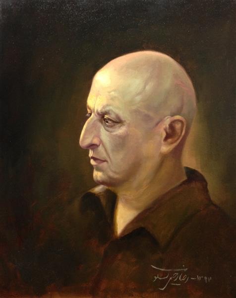 Portrait of a Man, 2014 - Reza Rahimi Lasko