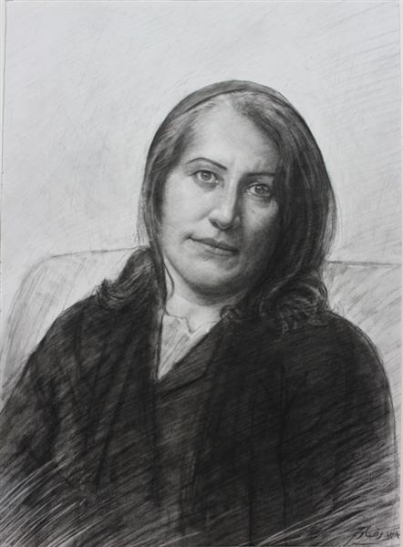 Portrait of a Woman, 2012 - Reza Rahimi Lasko