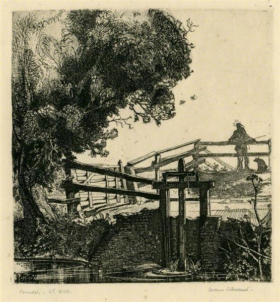 The Sluice Gate, 1924 - Graham Sutherland