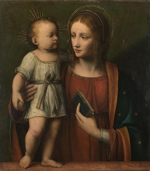 The Virgin and Child - Бернардіно Луїні