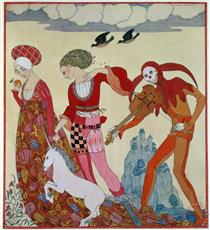 Love, Desire, and Death - George Barbier