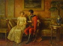 The Young Officer and His Lady - Angelo Zoffoli