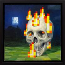 Skull On Fire - Kristoffer Zetterstrand
