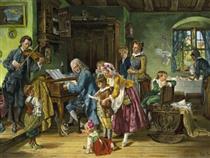 Johann Sebastian Bach im Kreise Seiner Familie - Toby Edward Rosenthal