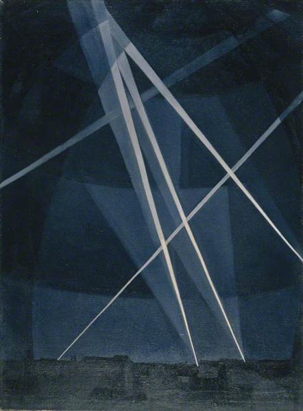 Searchlights, 1916 - C. R. W. Nevinson