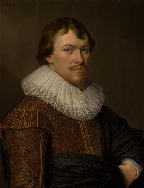 The Portrait of Gerrit Schaep, 1651 - Давид Байи