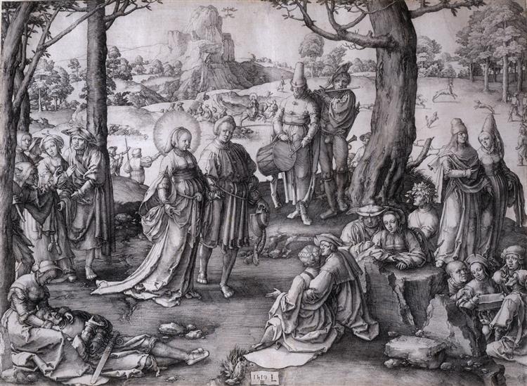 The Dance of Saint Mary Magdalene, 1519 - Lucas van Leyden