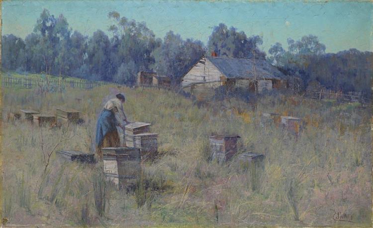 An Old Bee Farm, c.1900 - Clara Southern