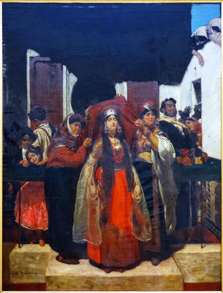 The Jewish bride, 1879 - Alfred Dehodencq