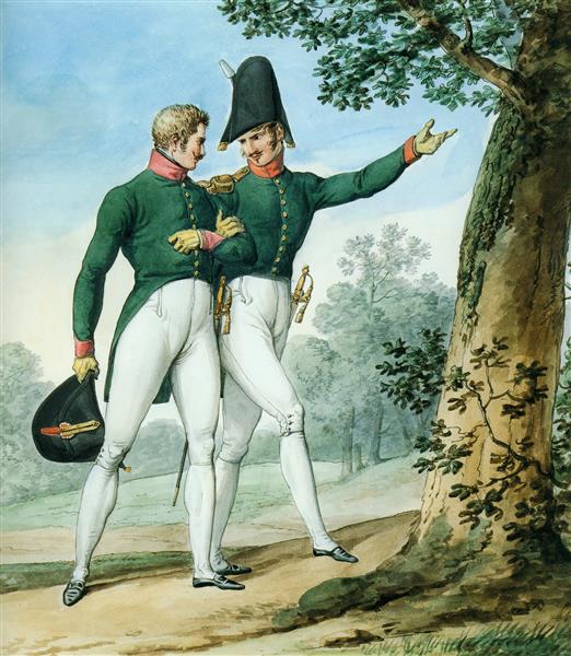 Chevau-légers Lanciers En Tenue De Ville, 1812 - Carle Vernet