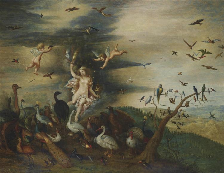 An Allegory of Air - Jan Brueghel the Elder