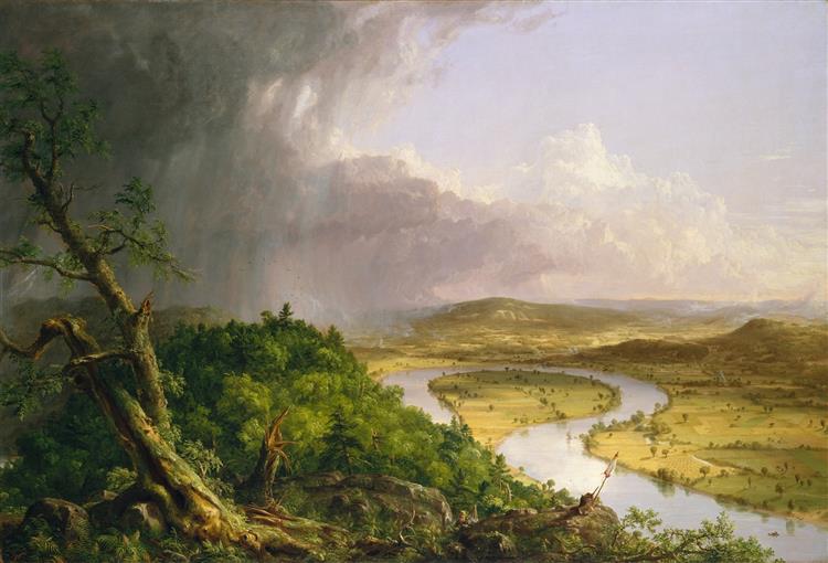 The Oxbow, 1836 - Thomas Cole