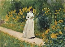 Reading on the Garden Path - Albert Aublet