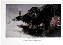 Artistic Pages. Landscape Of Venice. - Martín Rico y Ortega