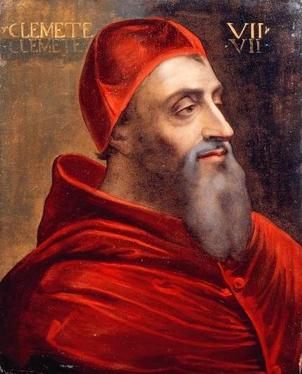 Portrait of Giulio De' Medici, Pope Clement VII, c.1530 - Sebastiano del Piombo