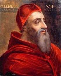 Portrait of Giulio De' Medici, Pope Clement VII - Sebastiano del Piombo
