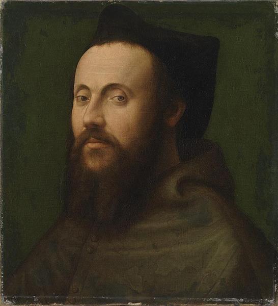 Brustbild eines Geistlichen, c.1530 - Sebastiano del Piombo