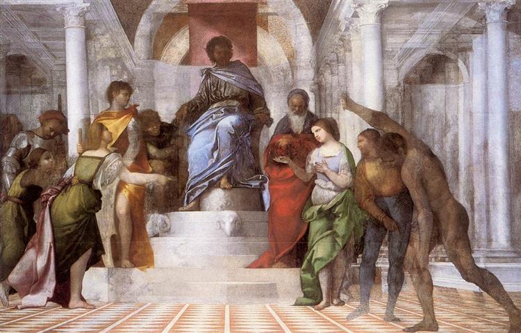 The Judgment of Solomon, 1510 - Sebastiano del Piombo