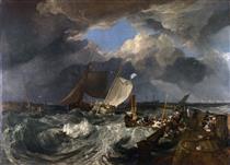 La Jetée de Calais - Joseph Mallord William Turner