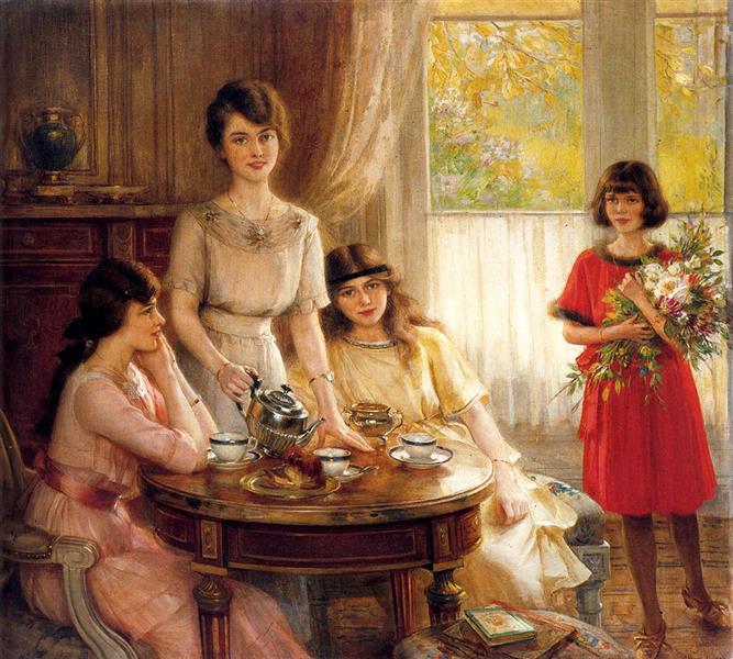 Tea Time, 1903 - Альберт Линч
