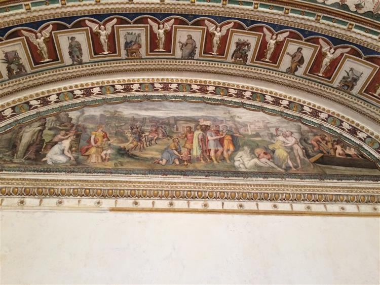 Ceiling Decoration, c.1540 - Francesco de' Rossi (Francesco Salviati), "Cecchino"