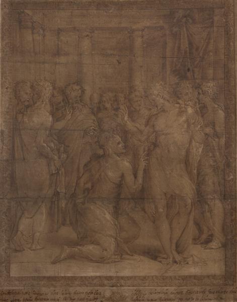 L’incrédulité De Saint Thomas - Francesco de' Rossi (Francesco Salviati), "Cecchino"