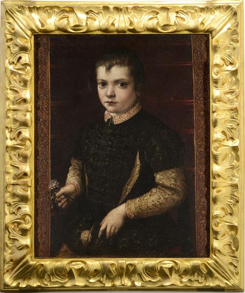 Portrait of a Boy - Francesco de' Rossi (Francesco Salviati), "Cecchino"