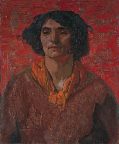 Gypsy Head, 1919 - Frederick Varley