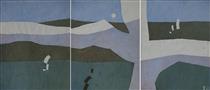 Triptych 'White Sail' - Hryhorii Havrylenko