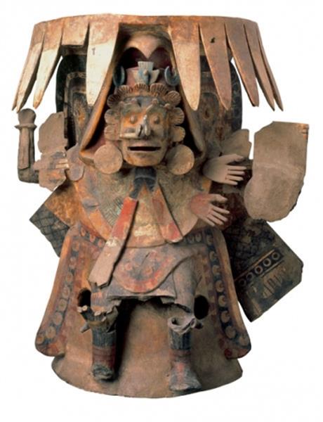 Dead Warrior Brazier, c.1500 - Aztec Art