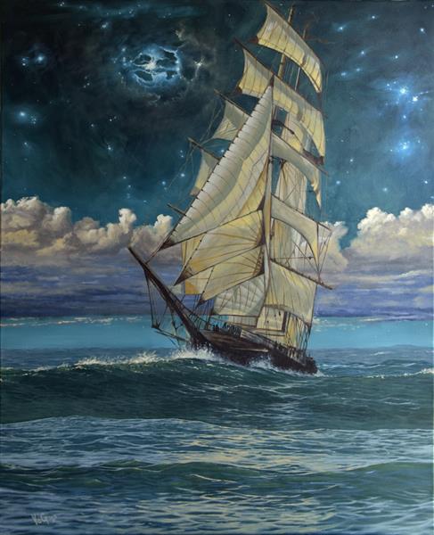 Sailing ship, 2020 - Goran Vojinovic