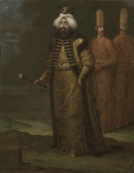 Sultan Ahmed III, c.1703 - c.1717 - Jean Baptiste Vanmour