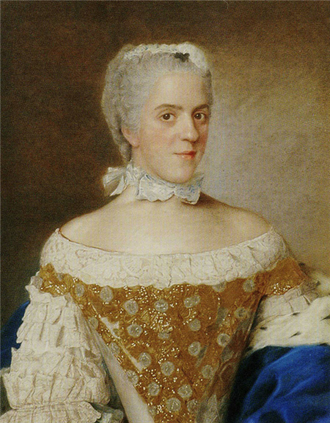 Portrait of Henriette of France, daughter of Louis XV, 1749 - Жан-Этьен Лиотар