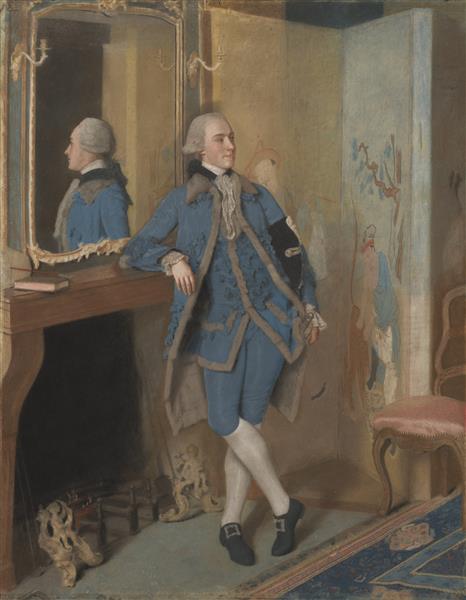 Portrait of John, Lord Mountstuart, Later 4th Earl and 1st Marquess of Bute, 1763 - Жан Етьєн Ліотар