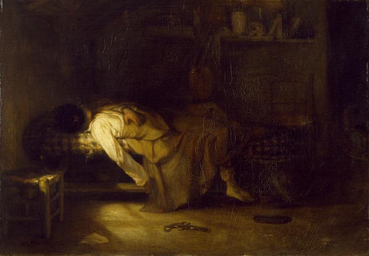 The Suicide, c.1836 - Александр-Габриэль Декан