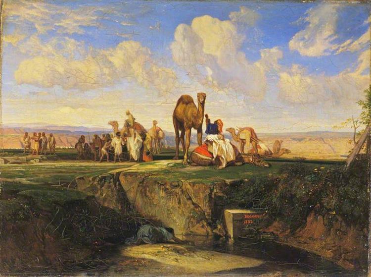 Joseph Sold by His Brethren, 1838 - Александр-Габриэль Декан