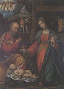 Nativity - Francesco Melzi