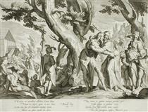 Meeting of Moses and Jethro - Willem van Swanenburg