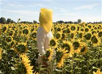 Portrait Series (Gelbe Musik with Sunflowers) - Elina Brotherus
