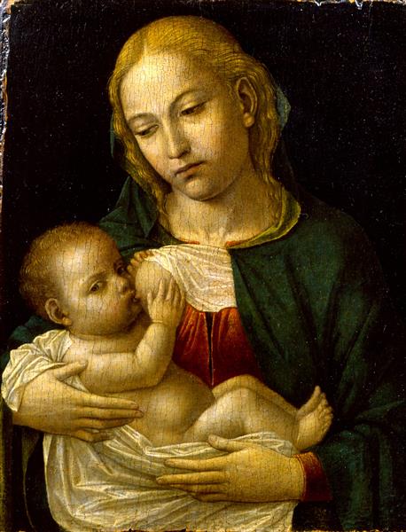 The Madonna del Latte - Ambrogio Bergognone