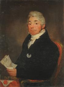 Portrait of David C. de Forest - Samuel Morse