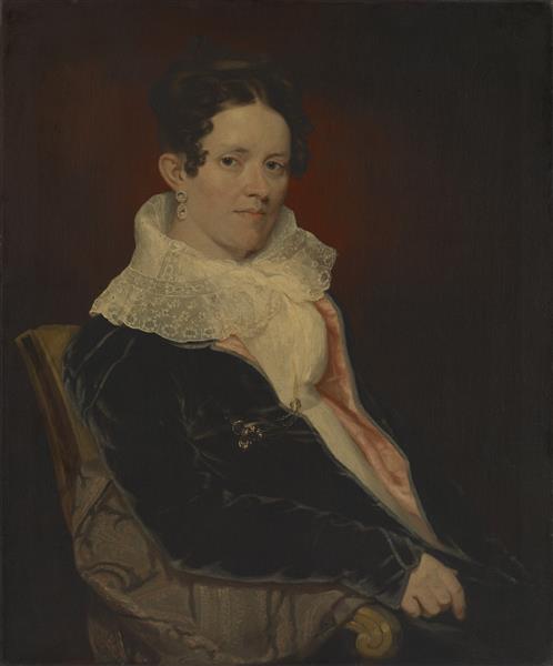 Mrs. Addin Lewis (Fanny Lewis), 1830 - 萨缪尔·摩尔斯