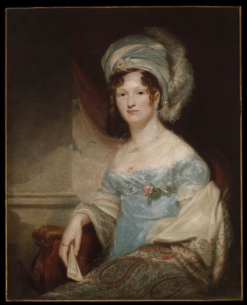 Mrs. David Curtis Deforest (Julia Wooster), 1823 - Сэмюэл Морзе