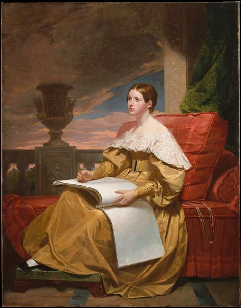 Susan Walker Morse (the Muse), 1837 - Сэмюэл Морзе