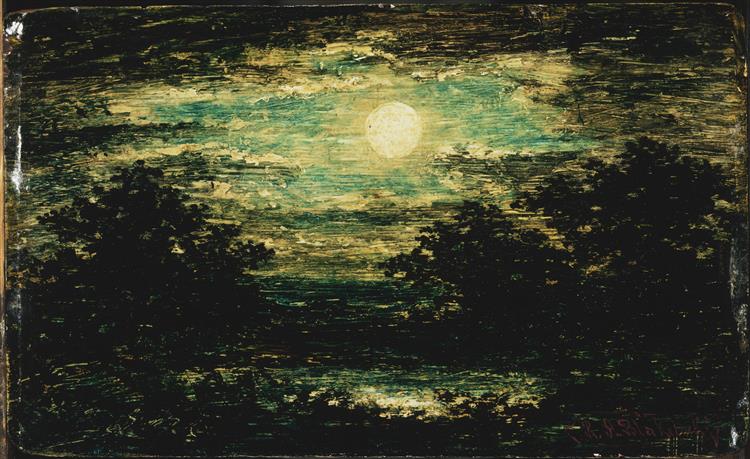 Moonlight, 1890 - Ralph Albert Blakelock