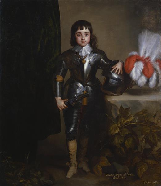 Charles II as Child, 1637 - Antoon van Dyck