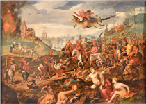 La Tentation de Saint Antoine - Pieter Brueghel el Joven