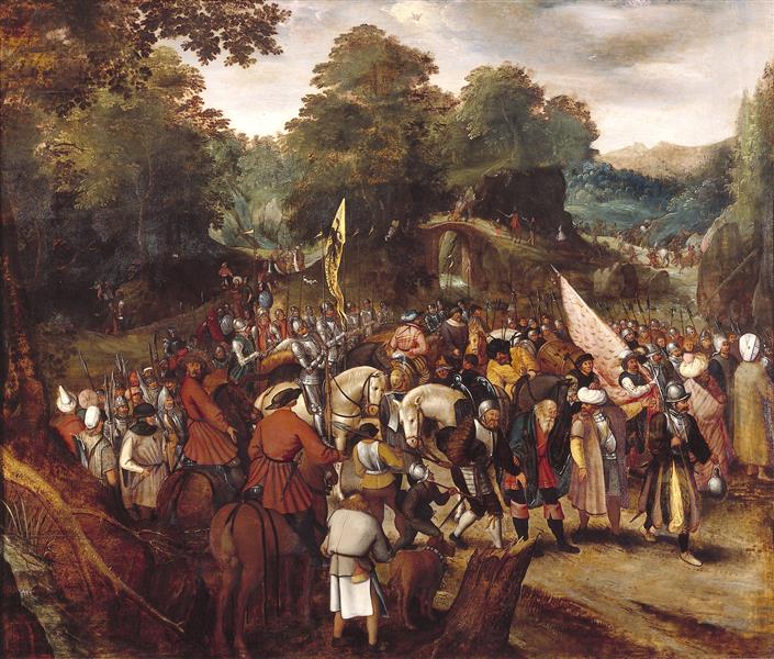 De Bekering Van Paulus - Pieter Bruegel, o Jovem
